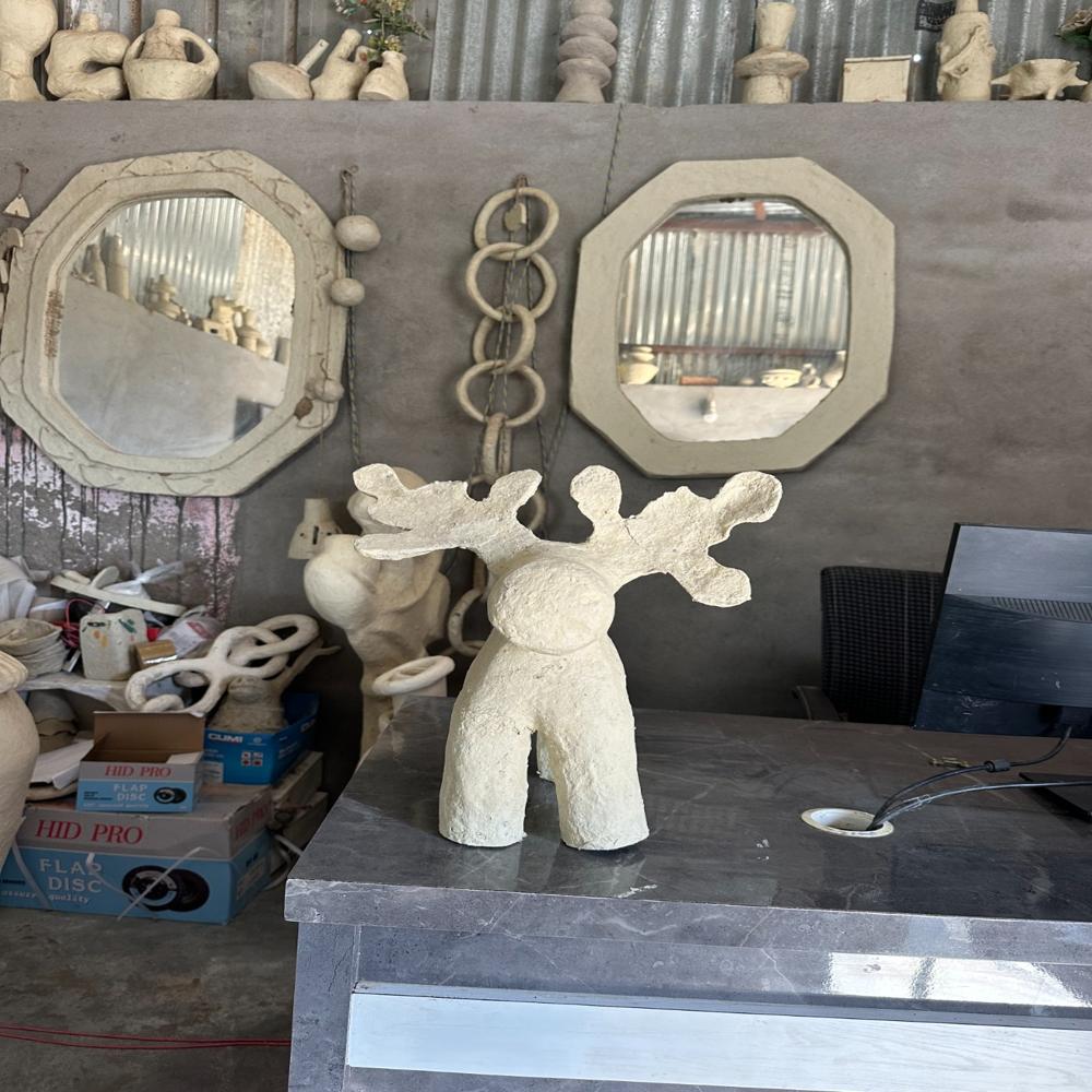 Paper Mache Decorative Elephant