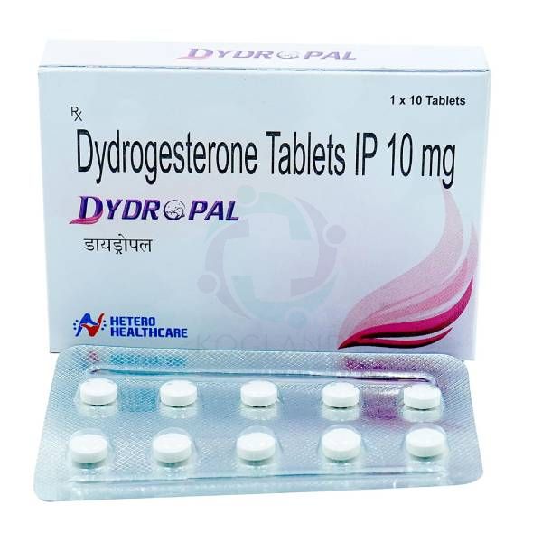 Dydropal 10mg Tablets, Dydrogesterone-10Mg.