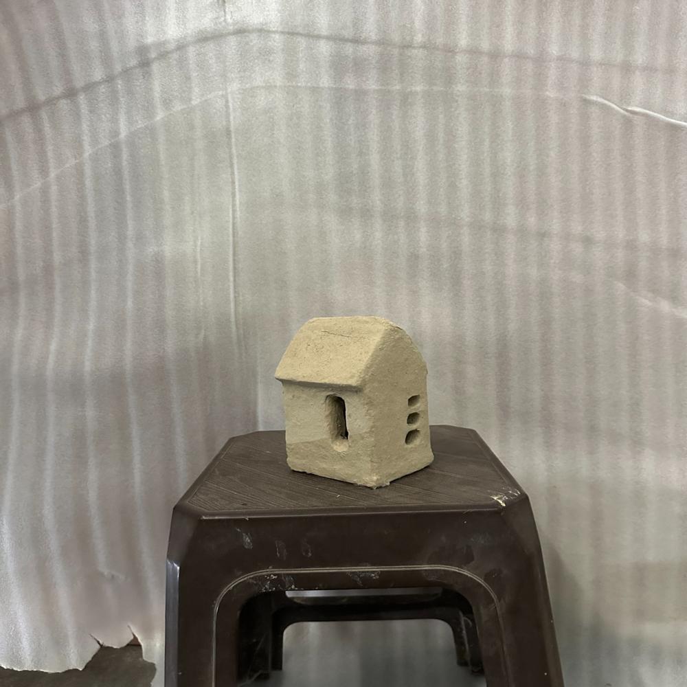 Paper Mache Small Home