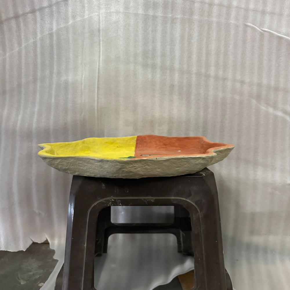 Paper Mache Decorative Plate