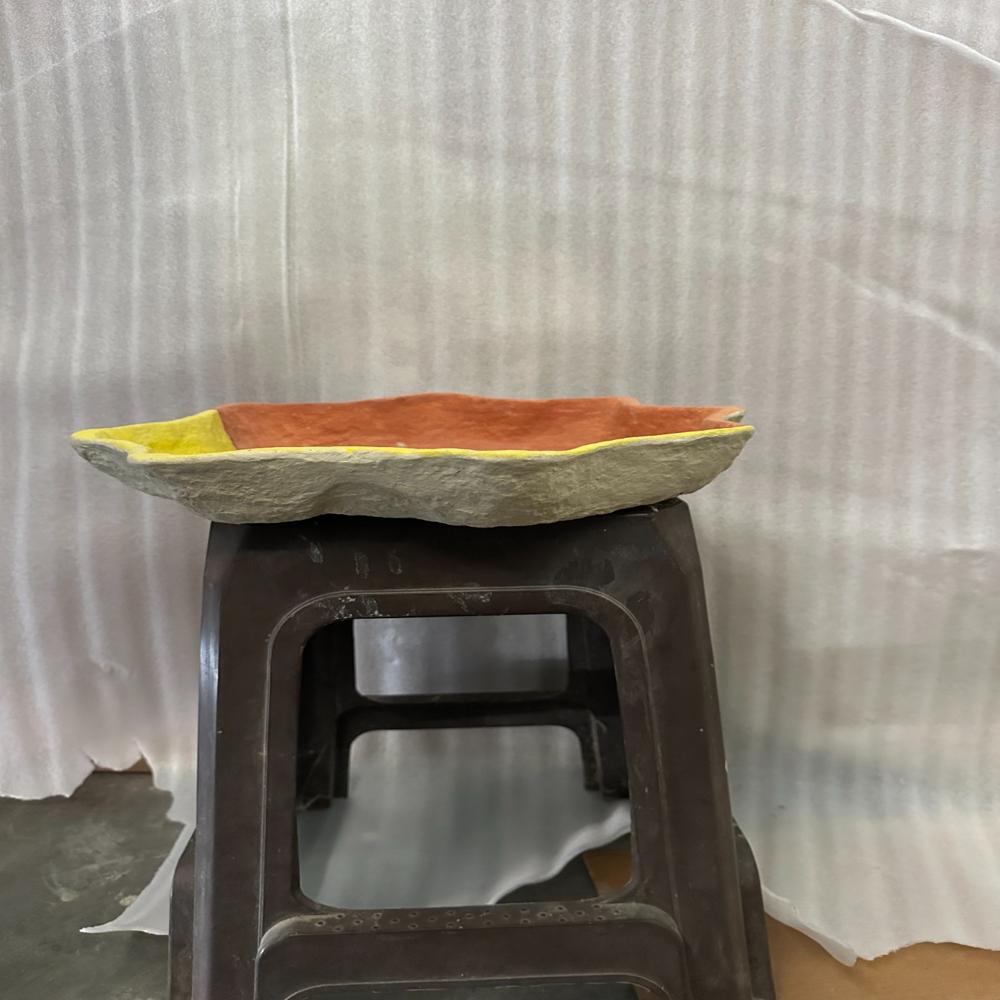 Paper Mache Decorative Plate