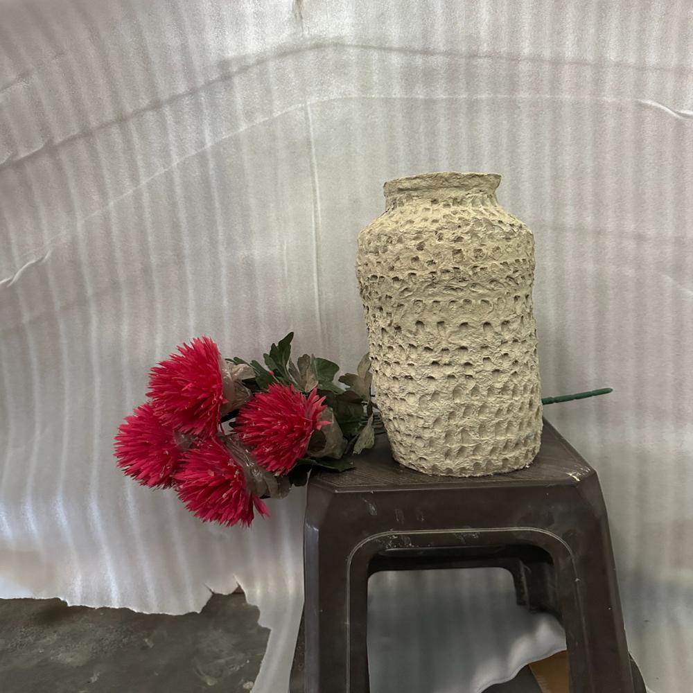 Decorative Mache Vase
