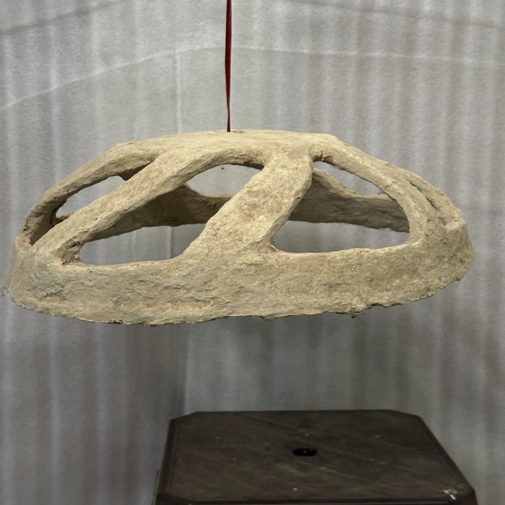 Paper Mache Light Hangings