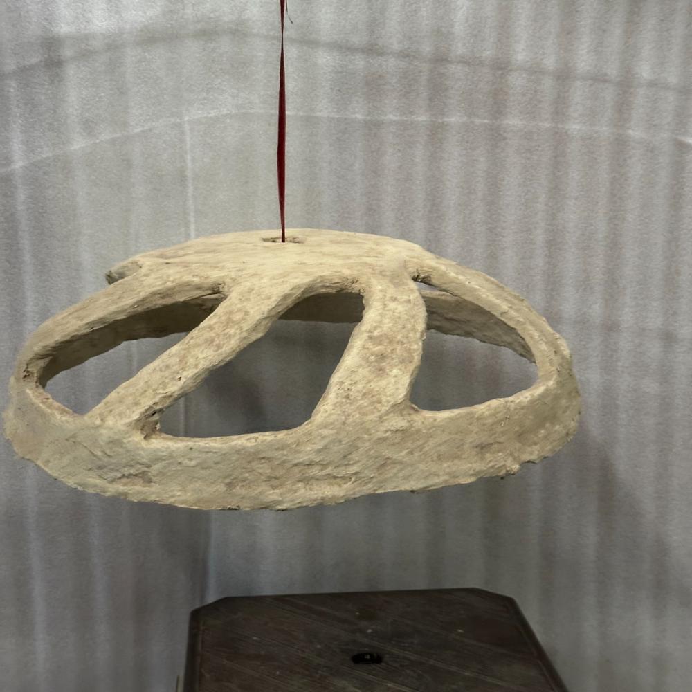 Paper Mache Light Hangings