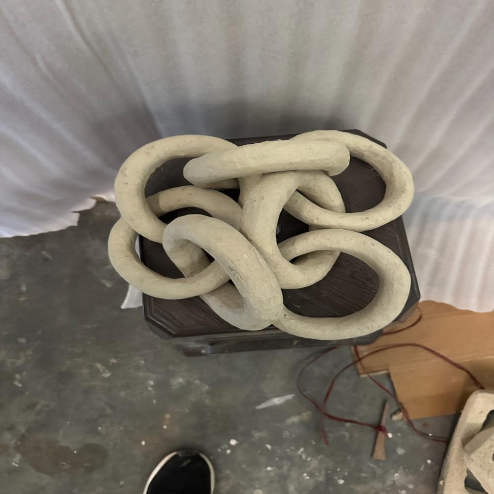 Paper Mache Chain Rings