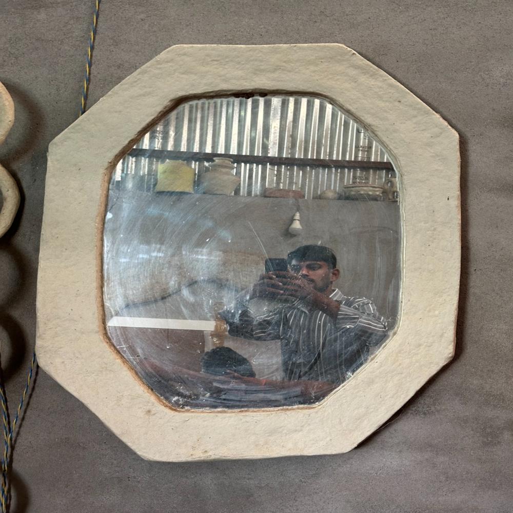Paper Mache Mirror