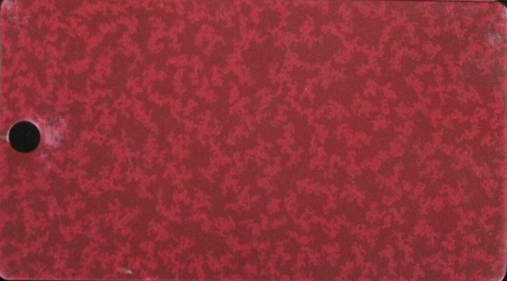 Flower Maroon Finish