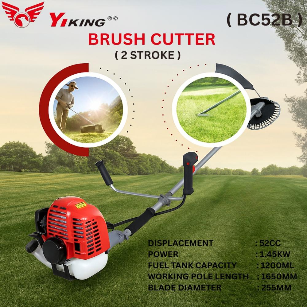 Yiking 4 Stroke Brush Cutter Machine - Automatic Grade: Manual
