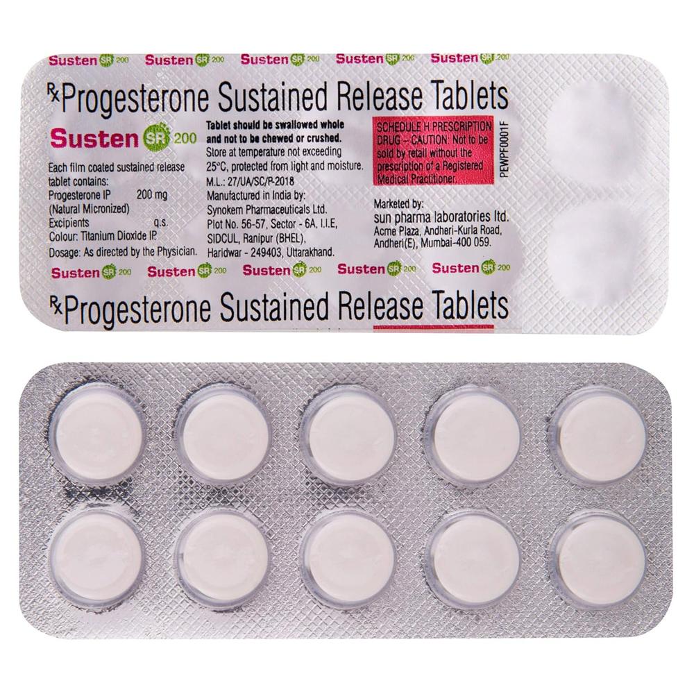 Susten SR 200 mg Tablets