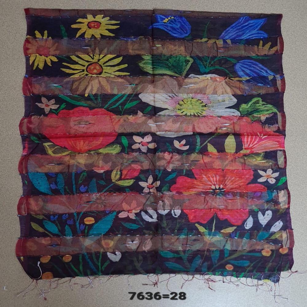 Silk Cotton Digital Printed Stoles