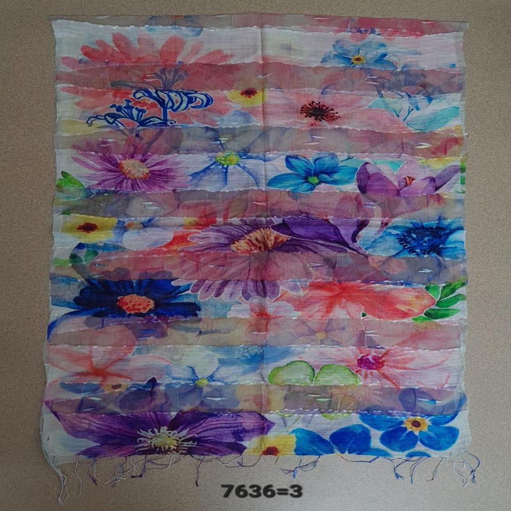 Silk Cotton Digital Printed Stoles