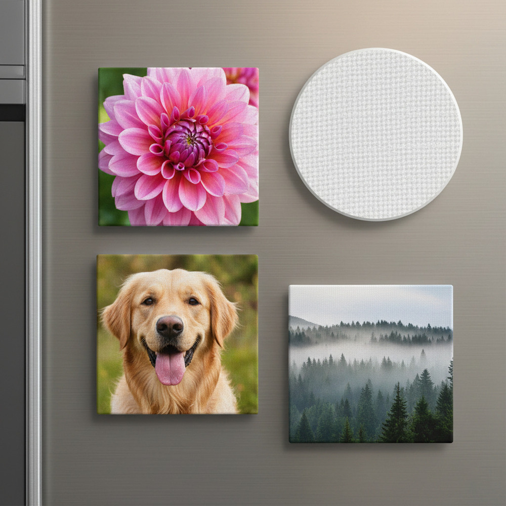 Premium Canvas Fridge Magnets