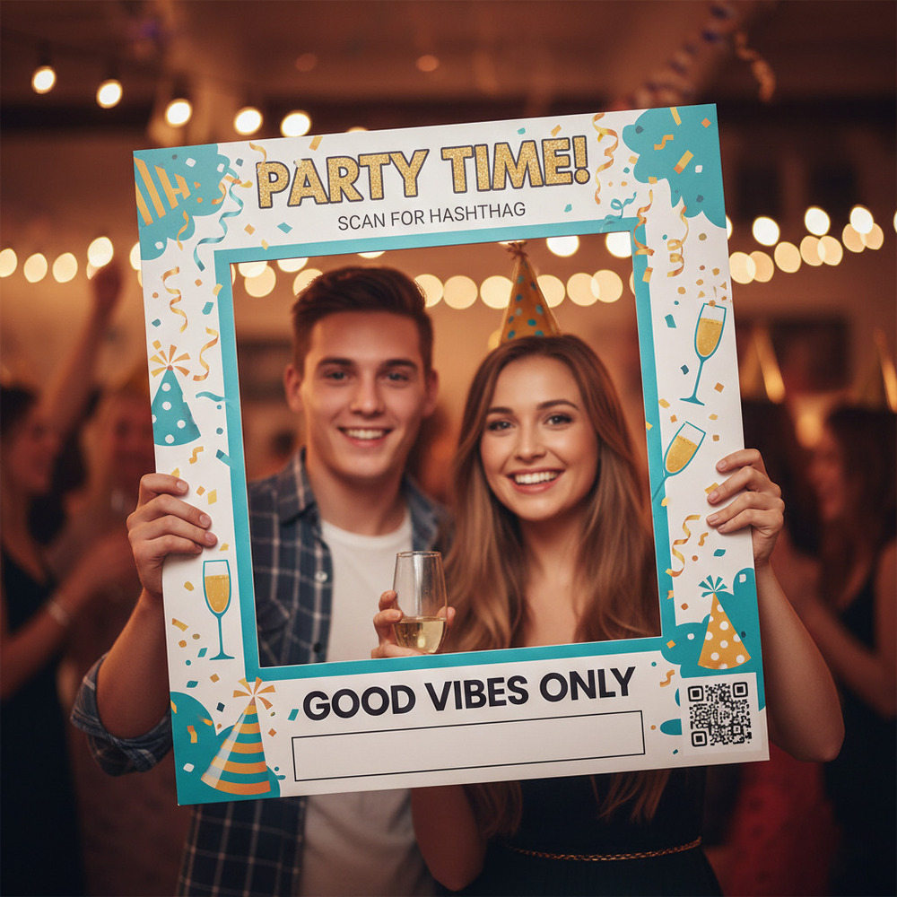 Selfie Photo Booth Poster