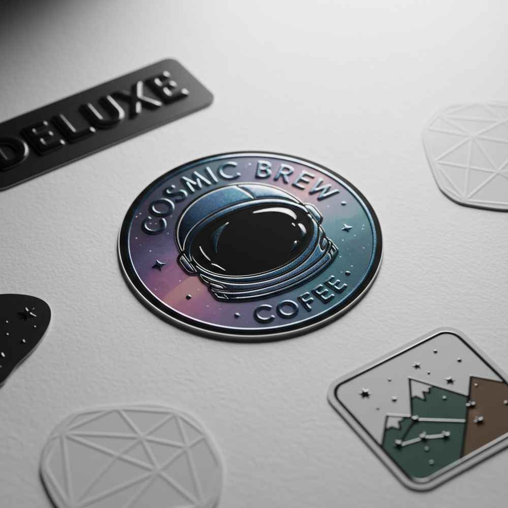 Spot UV Stickers