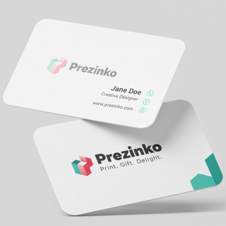 Rounded Corner Business Card