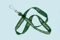 Single Color Printing Cotton Lanyards