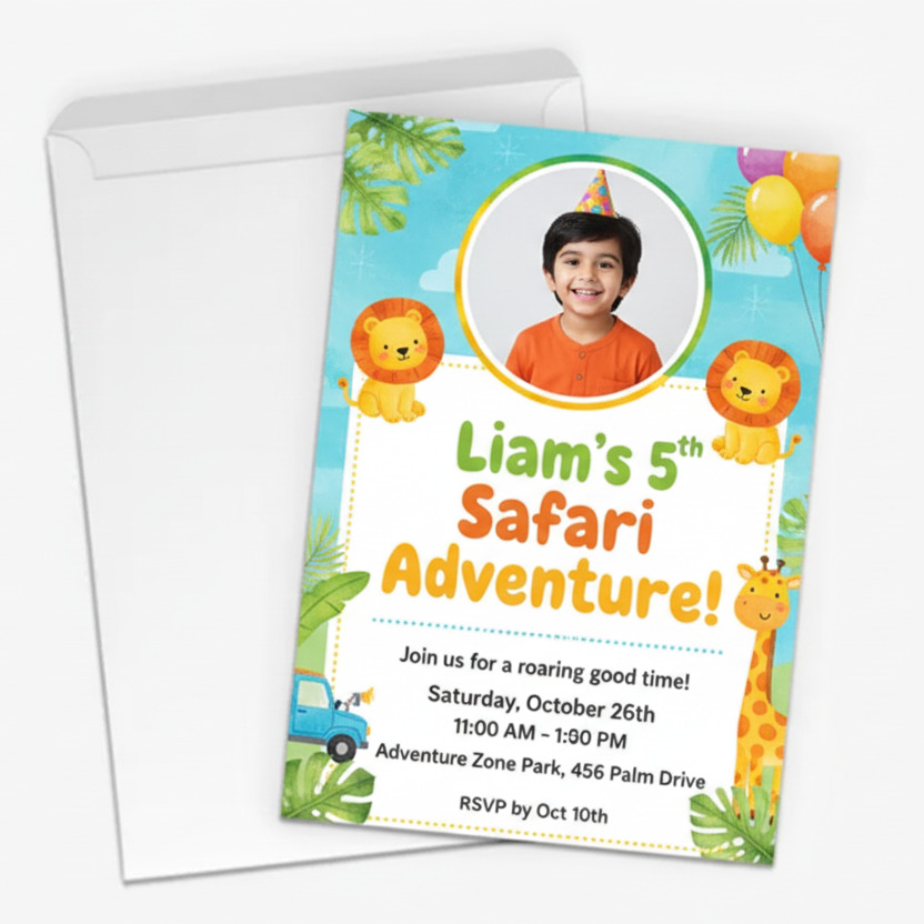 Birthday Invitation Card