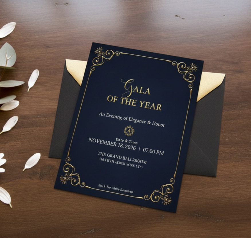Premium Invites Card