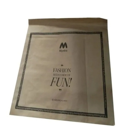 Flap Seal Tamperproof E-commerce Paper Courier Bags