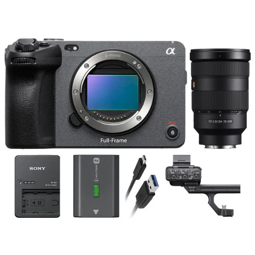 Sony FX3 Full Frame Cinema Camera Mirrorless Camera Full Kit With FE 24 - 70mm Lens