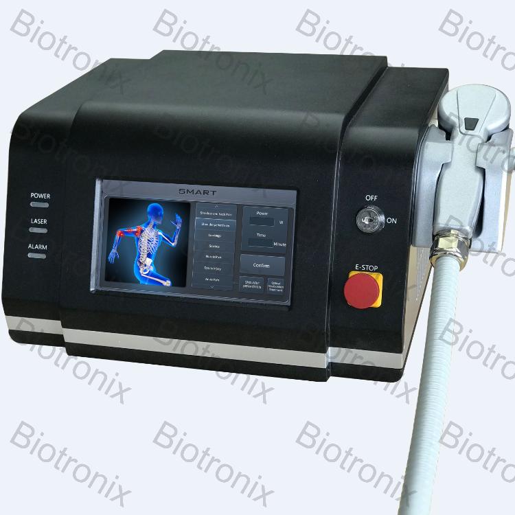 Advanced Black Class IV Laser Therapy Device for Physiotherapy