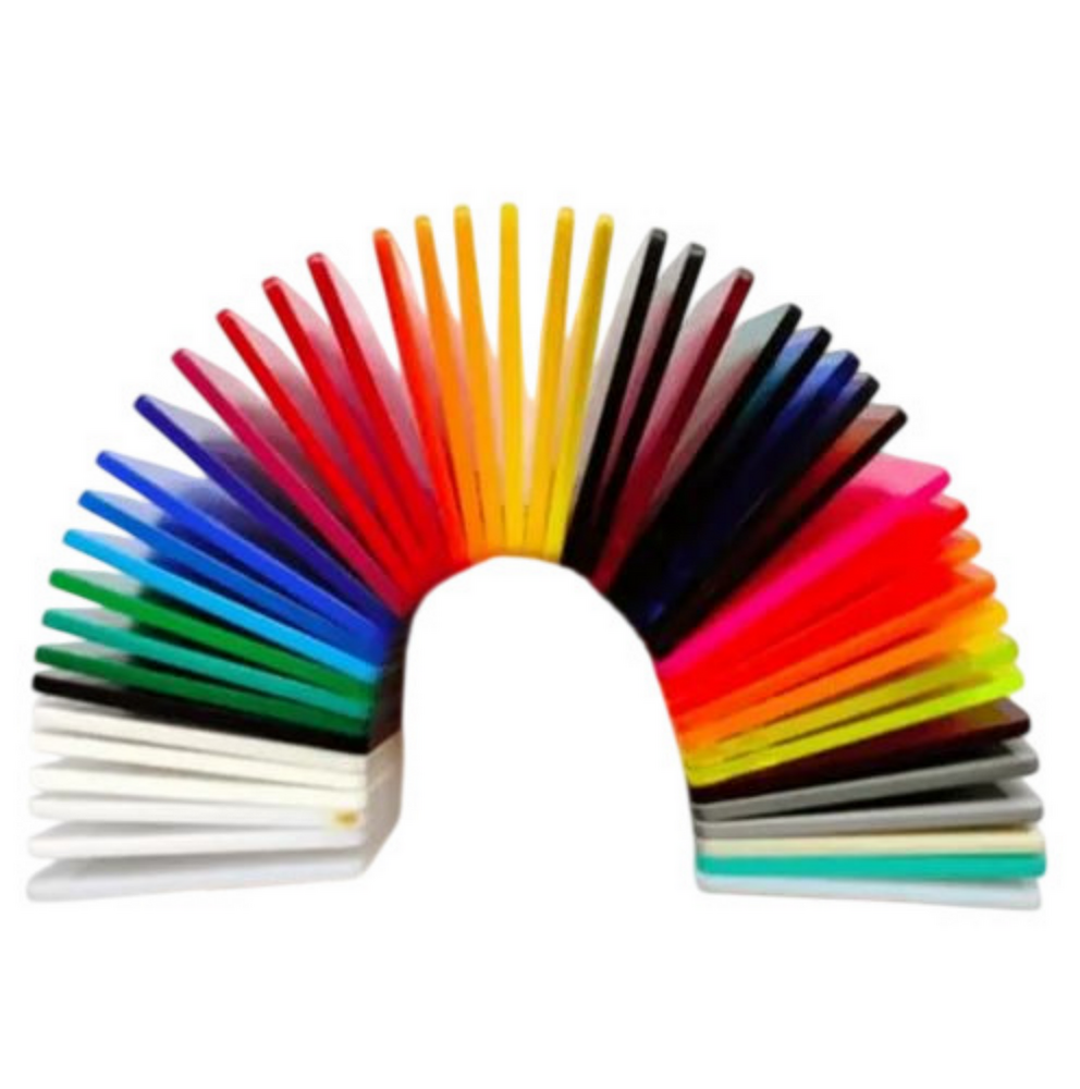 Acrylic Plastic Sheets - Color: Multicolor