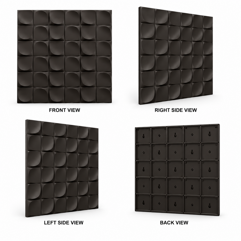 Pu Stone Panel - Color: White