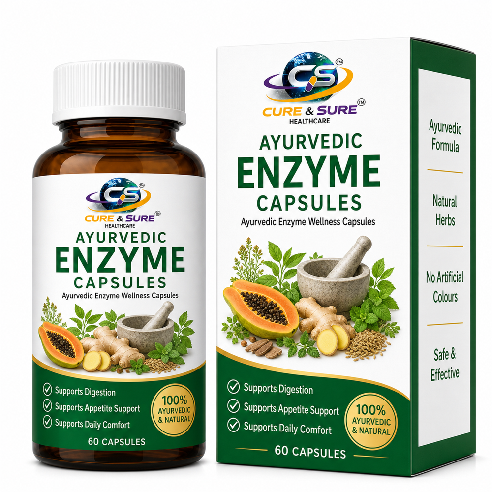 Ayurvedic Enzyme Capsules Third Party Manufacturing - Age Group: For Adults