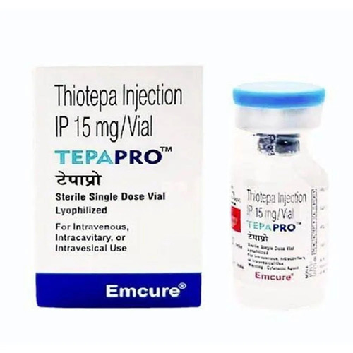 Tepapro Thiotepa 15mg Injection, Cancer Treatment Medicine , 15mg