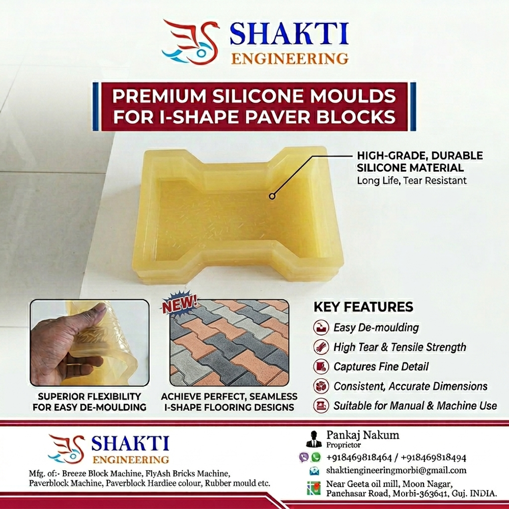 paver block rubber mould