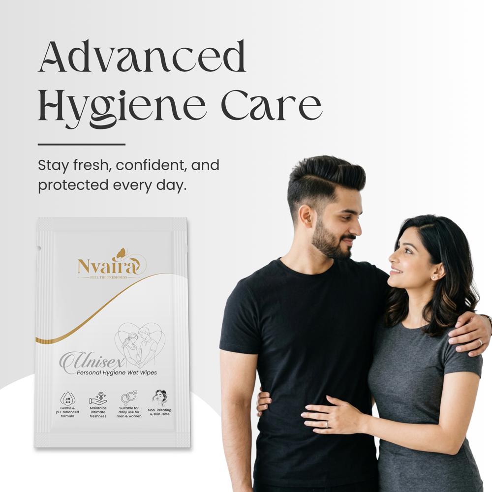 Nvaira Personal Hygiene Wet Wipes