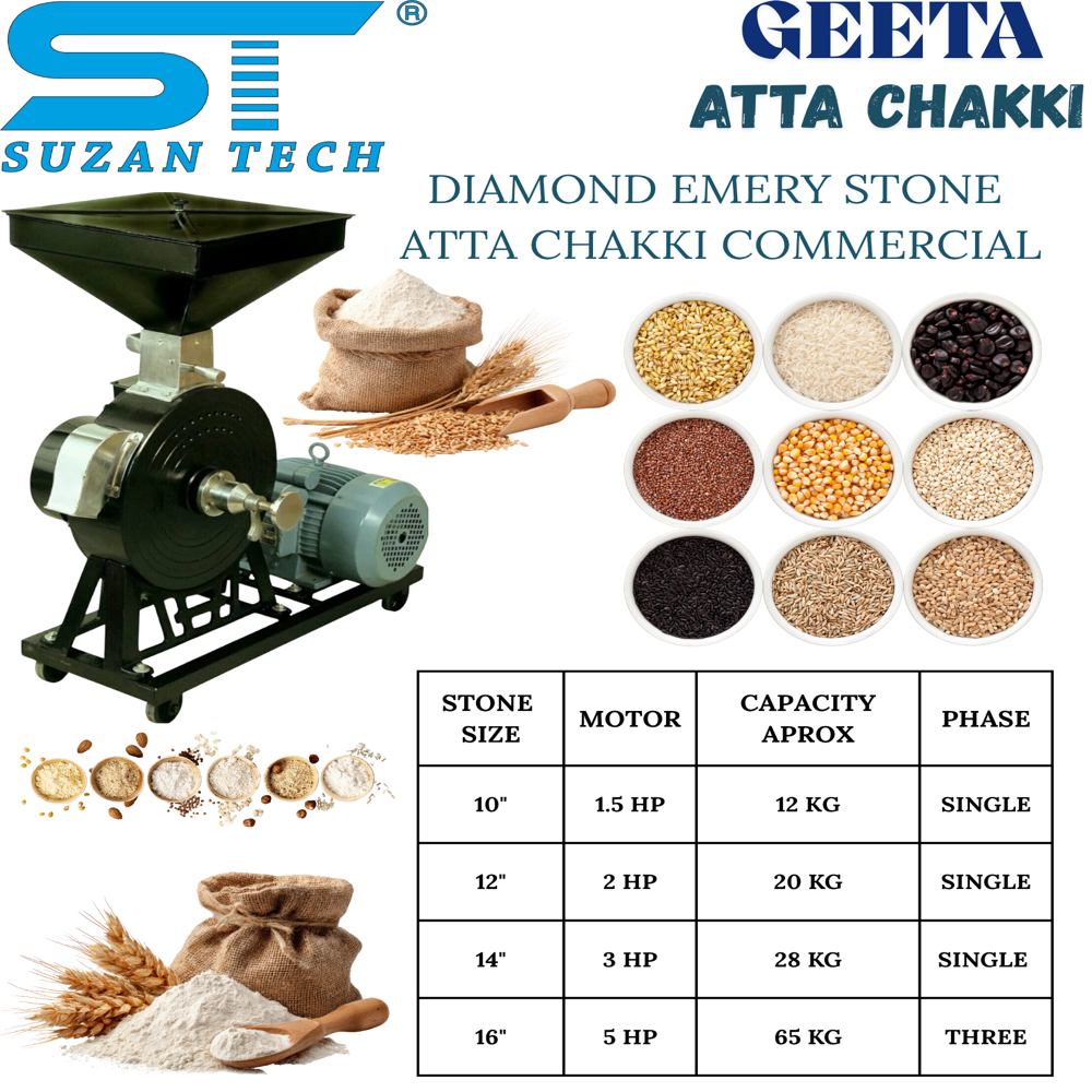 DIAMOND EMERY STONE ATTA CHAKKI