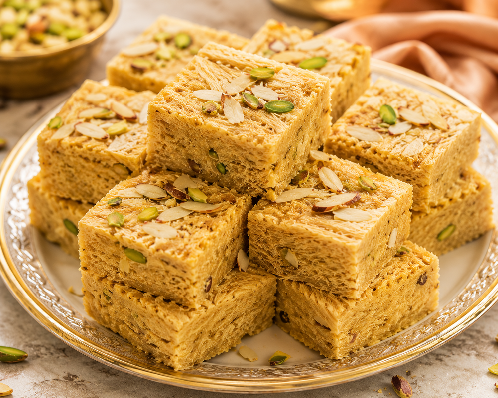 Ghee Besan Son Papdi