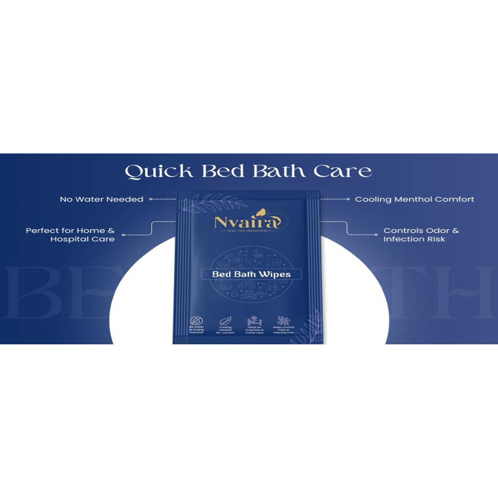 Nvaira Bed Bath Wipes - Age Group: Adults