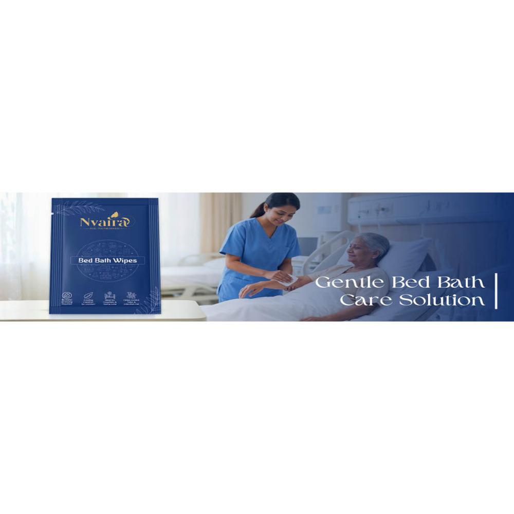 Nvaira Bed Bath Wipes - Age Group: Adults