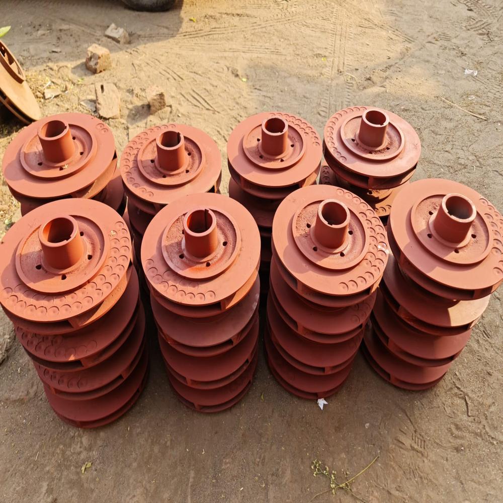 Kirloskar Multistage Pump Impeller - Color: Yellow
