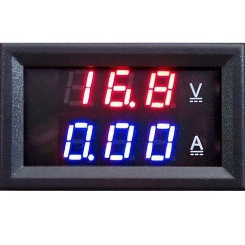 100V 10A DC Digital Voltmeter Ammeter LED Display