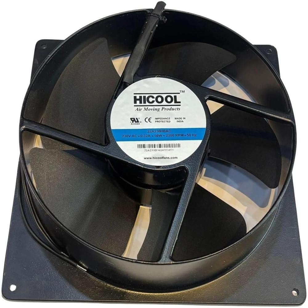 HICOOL 22A230HBAC 230V AC 0.32A 50W 22060mm Ball Bearing Industrial Inverter Axial Cooling Fan