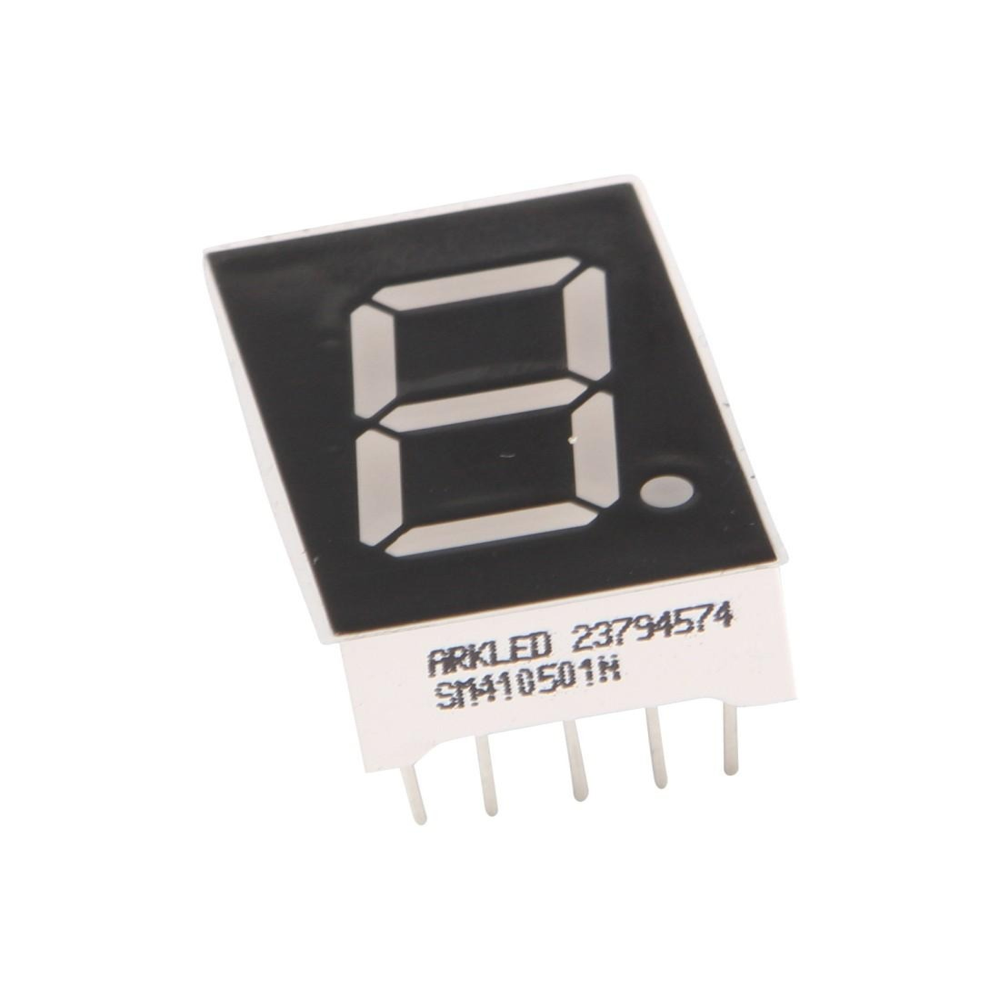 1 Digit 7 segment display