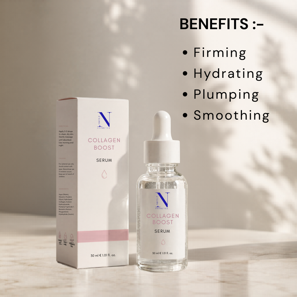 Collagen Boost Serum - Attributes: Smudge Proof