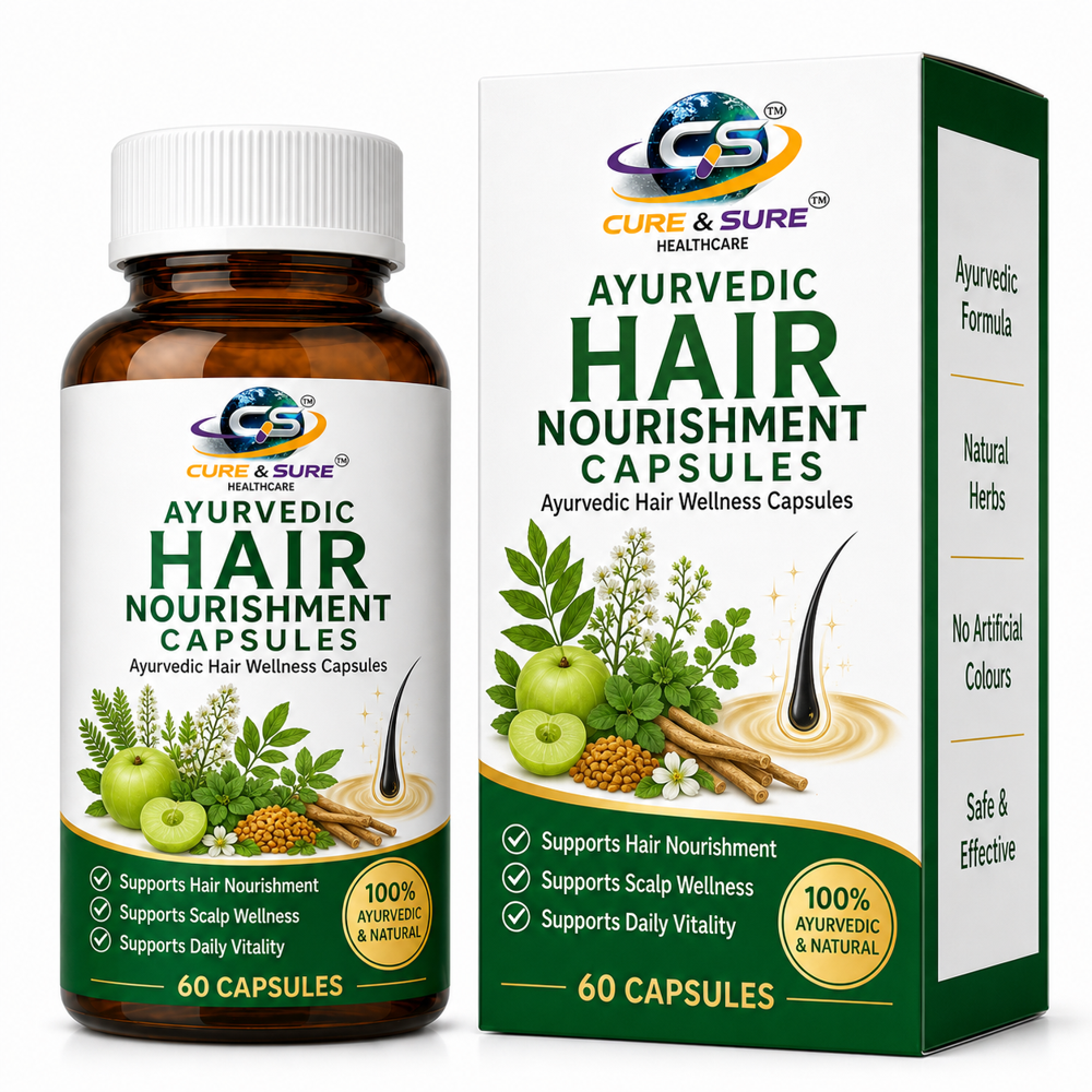 Ayurvedic Hair Nourishment Capsules Third Party Manufacturing