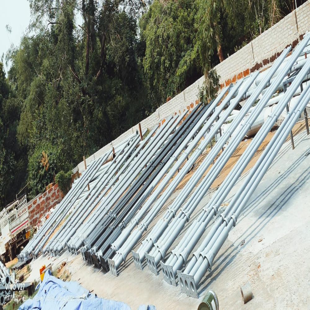 6 meter Ms tubular pole