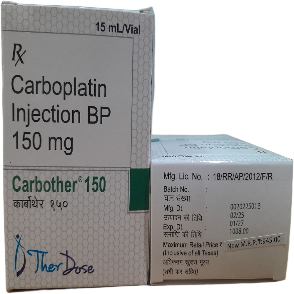 Carbother 150mg - Carboplatin Injection