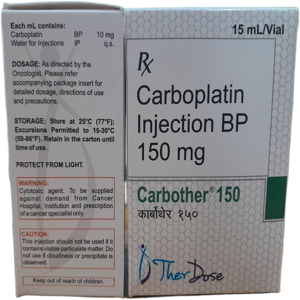 Carbother 150mg - Carboplatin Injection