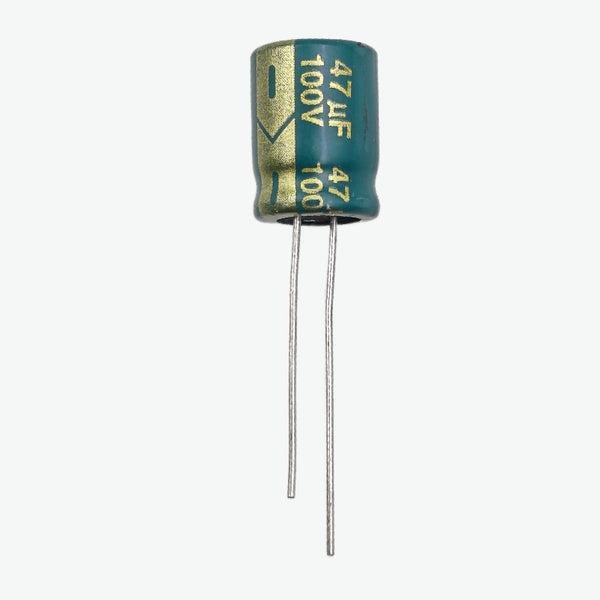 47uf 100v Aluminum Electrolytic Capacitor