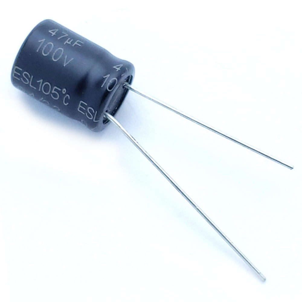 47uf 100v Aluminum Electrolytic Capacitor