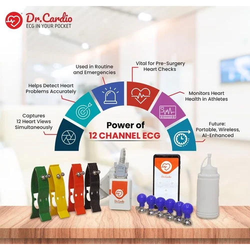Dr Cardio 12 Channel ECG Machine