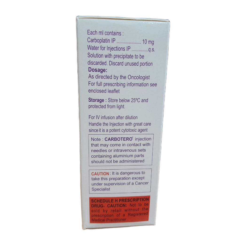 Carbotero 450mg - Carboplatin Injection