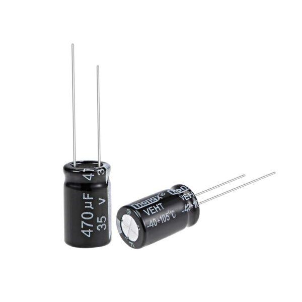 470uf 35v Capacitor Aluminium Electrolytic