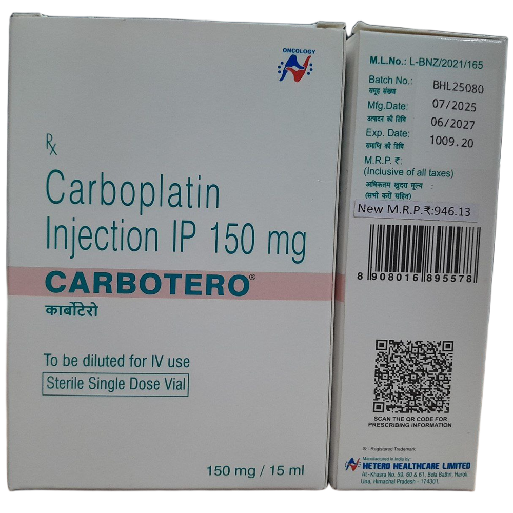 Carbotero 150mg - Carboplatin Injection